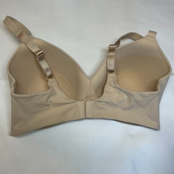 NWT Wacoal How Perfect Wire Free T-Shirt Bra in Sand Size 34DD - Picture 3 of 5